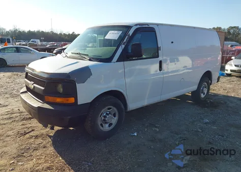 2010 Chevrolet Express 2500 Work Van из США, поврежденный, VIN 1GCZGFBA8A1175071